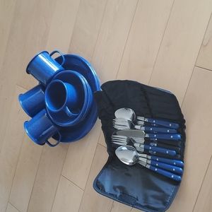 Ozark Trail camping dinnerware